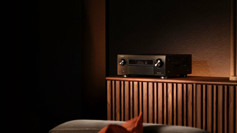 DENON AVR-X6800H home theater AV receiver delivers an 8K video and 3D audio experience