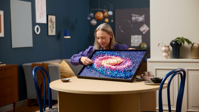 LEGO The Milky Way Galaxy art set lets you build your universe from the comfort of home