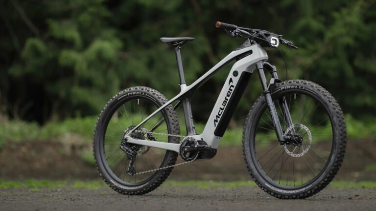 McLaren Sport 250 Electric Mountain Bike with a Powerful 250W Motor on Gadget Flow